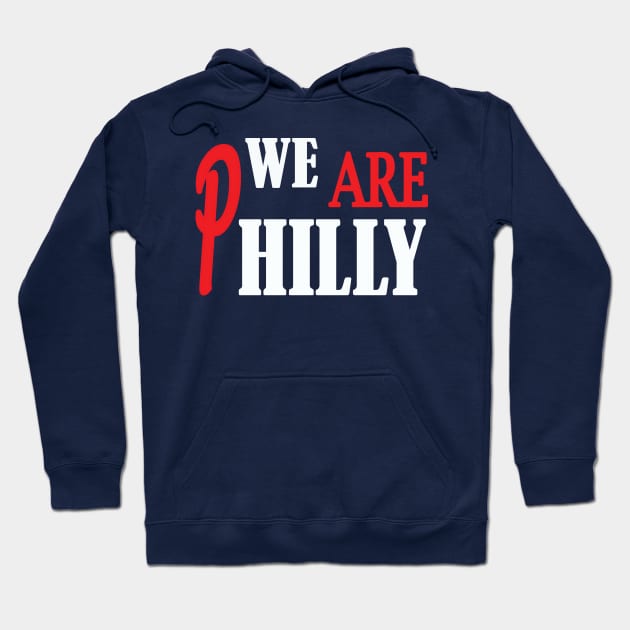 We are Philly Hoodie by ebiach